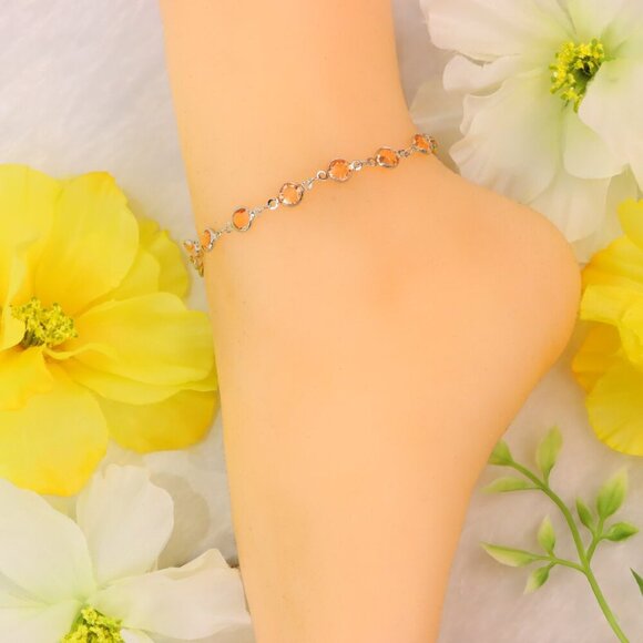 Minimalist Anklet, Sleek & Modern Design, Women’s Fashion, YC110430-A - Picture 9 of 10